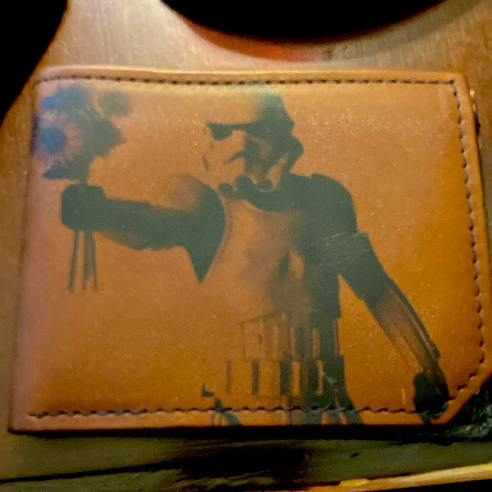 Star Wars leather wallet